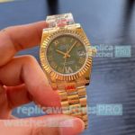 Rolex Presidential Datejust Yellow Gold Roman VI set with diamond Watch 31mm